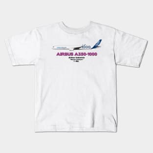 Airbus A350-1000 - Airbus Industrie "House Colours" Kids T-Shirt